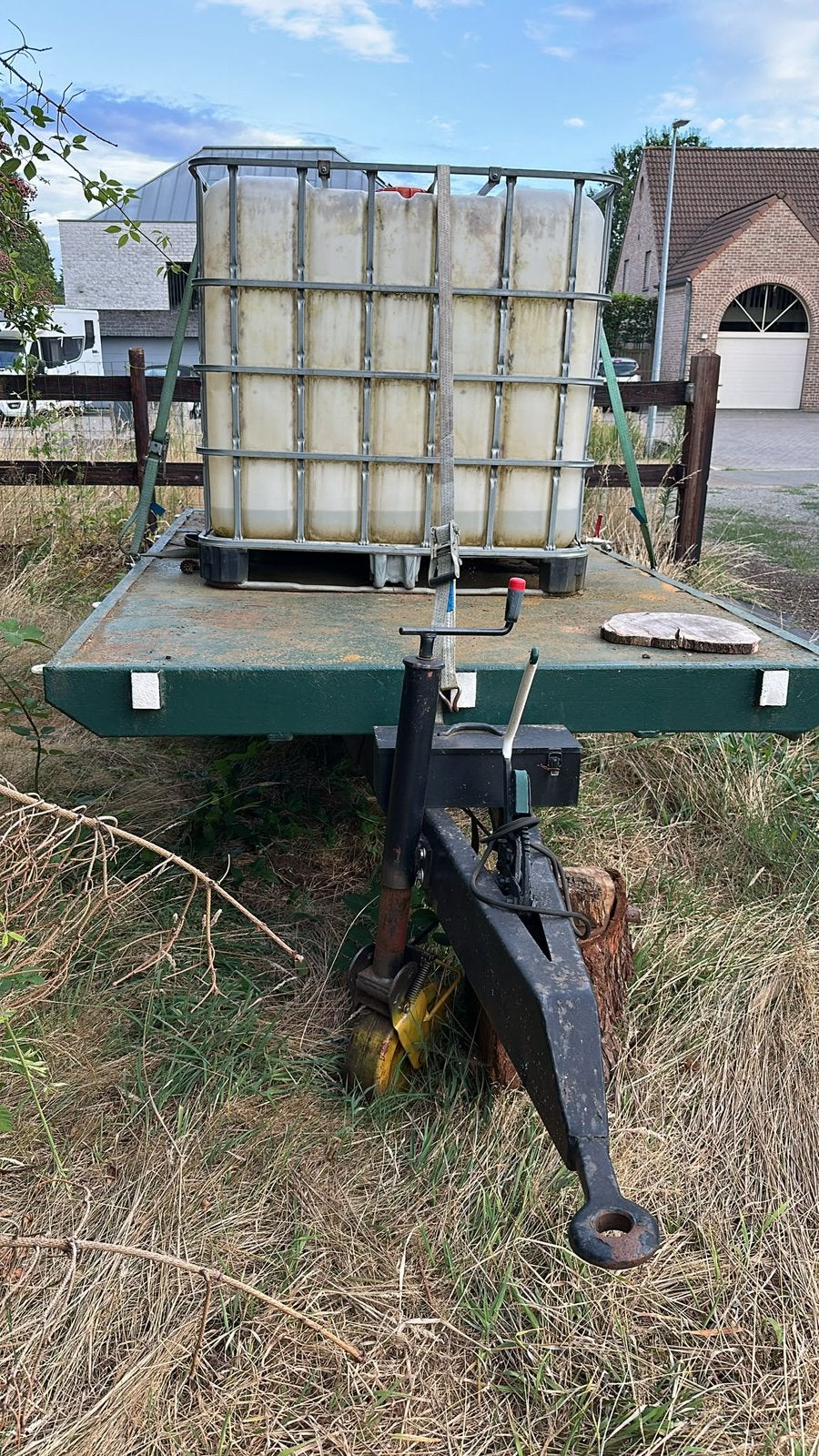 Waterkar. Platte wagen ., Zakelijke goederen, Ophalen