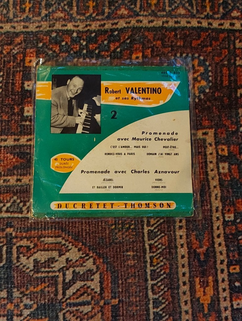 Single van Robert Valentino et ses Rythmes, CD & DVD, Enlèvement ou Envoi, 7 inch, Classique, Utilisé