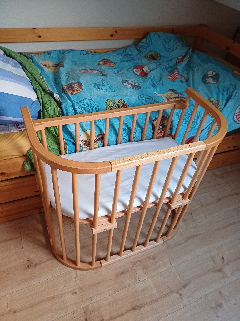 Lit de cododo Babybay en bois, Enfants & Bébés, Matelas, Moins de 70 cm, Enlèvement, Utilisé