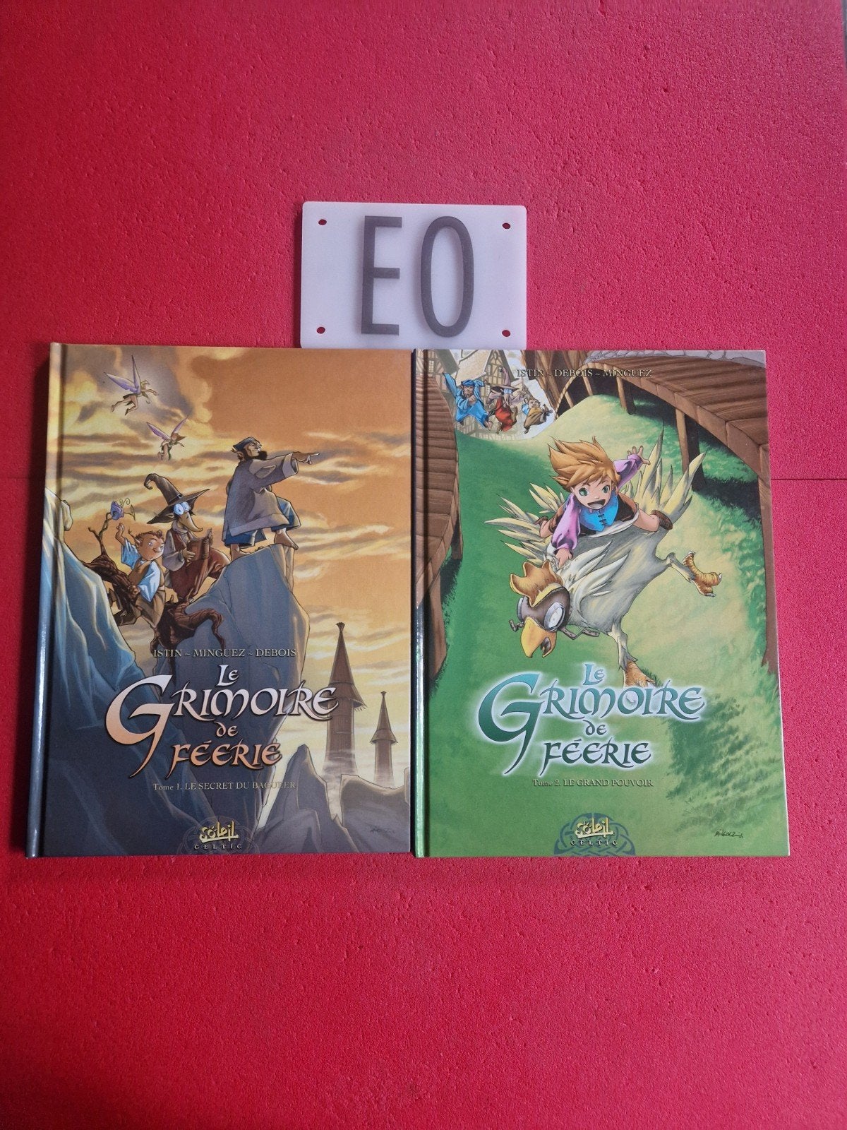 lot de 2 bd le grimoire de feerie 1 et 2,EO (intégrale de la, Livres, Enlèvement ou Envoi