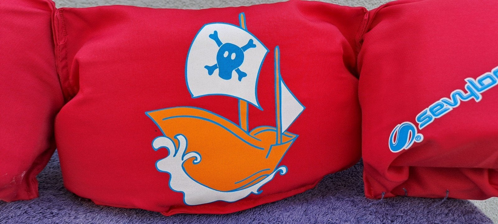 zwemband voor peuter met vaste armbandjes  "Pirate Boat" ., Enfants & Bébés, Vêtements de bébé | Maillots de bain pour bébés, Enlèvement