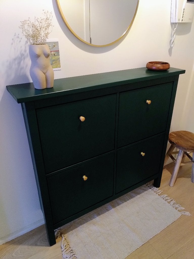 Armoire à chaussures GULLABERG verte, Enlèvement