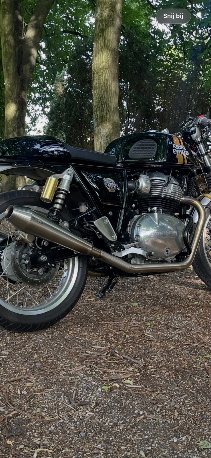 TEC uitlaat Royal Enfield Continental GT Interceptor 650, Motos, Enlèvement ou Envoi