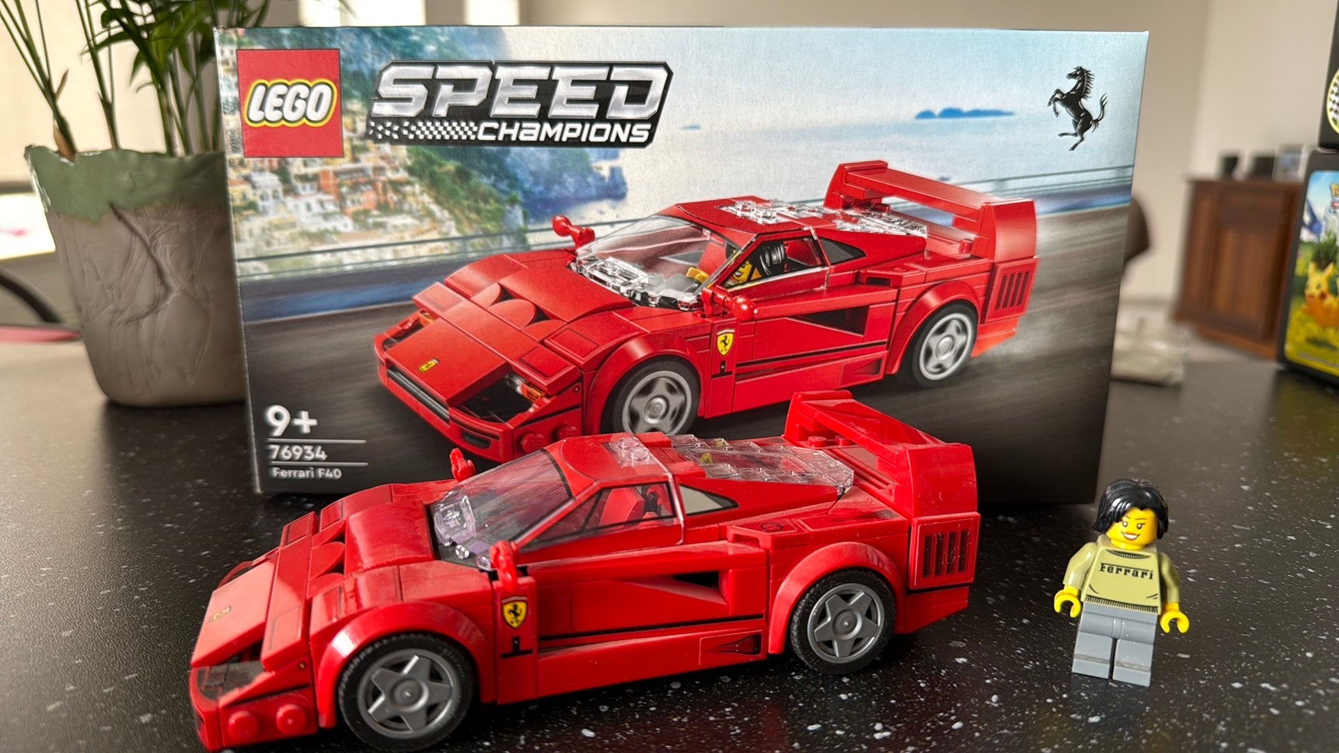 Lego speed champions Ferrari f40, Enlèvement ou Envoi, Lego, Ensemble complet, Pièces supplémentaires incluses