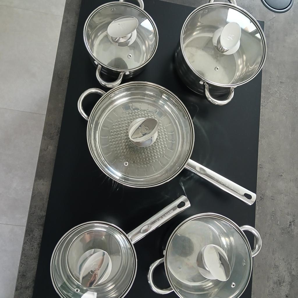 Potten en pan, Huis en Inrichting, Gebruikt, Overige typen, Aluminium, Ophalen of Verzenden