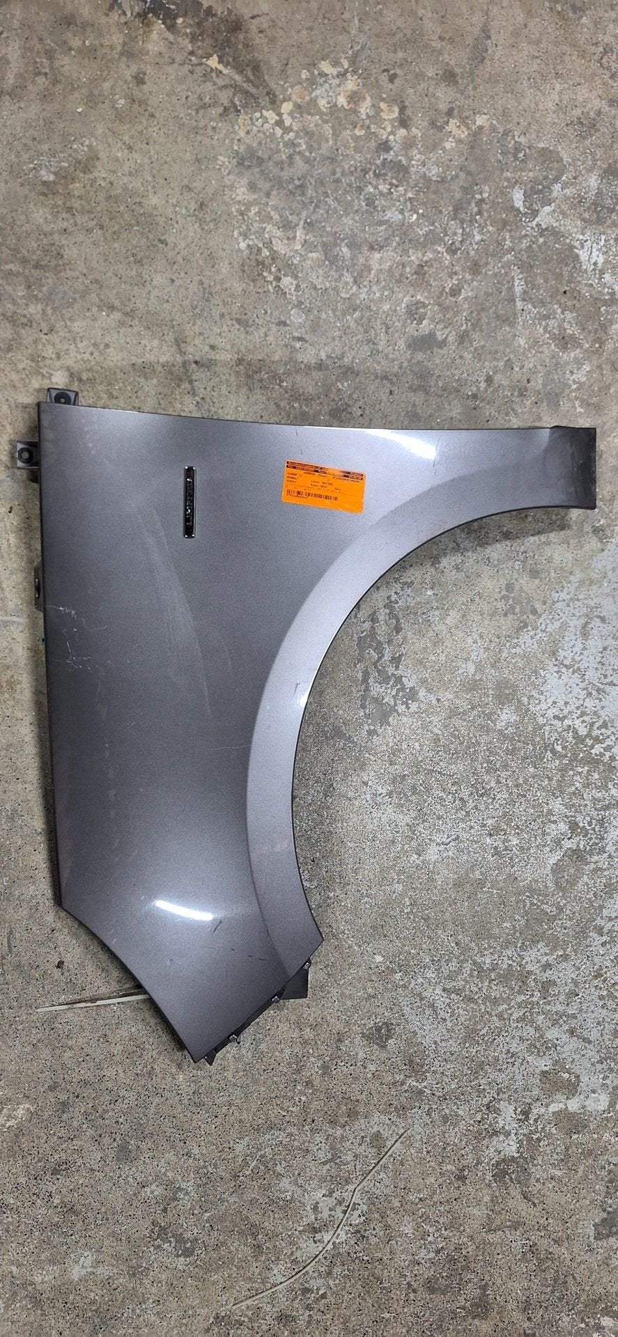 Renault Scenic Spatbord Links-voor 2014 Grijs Origineel, Autos : Pièces & Accessoires, Renault, -, Garde-boue, Utilisé
