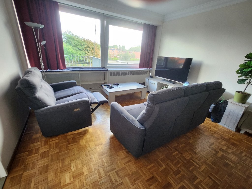 Sofa bestaande uit 3-zit en 2-relax zit, Huis en Inrichting, Ophalen, Gebruikt, 150 tot 200 cm, 75 tot 100 cm