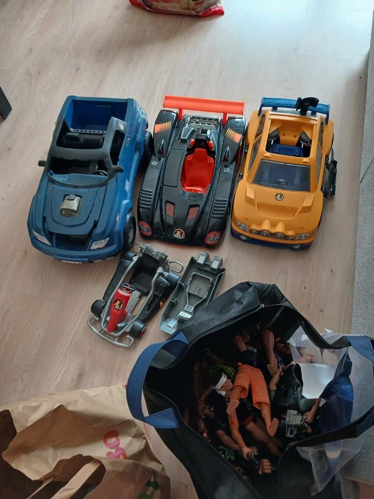 Lot action man, Enlèvement