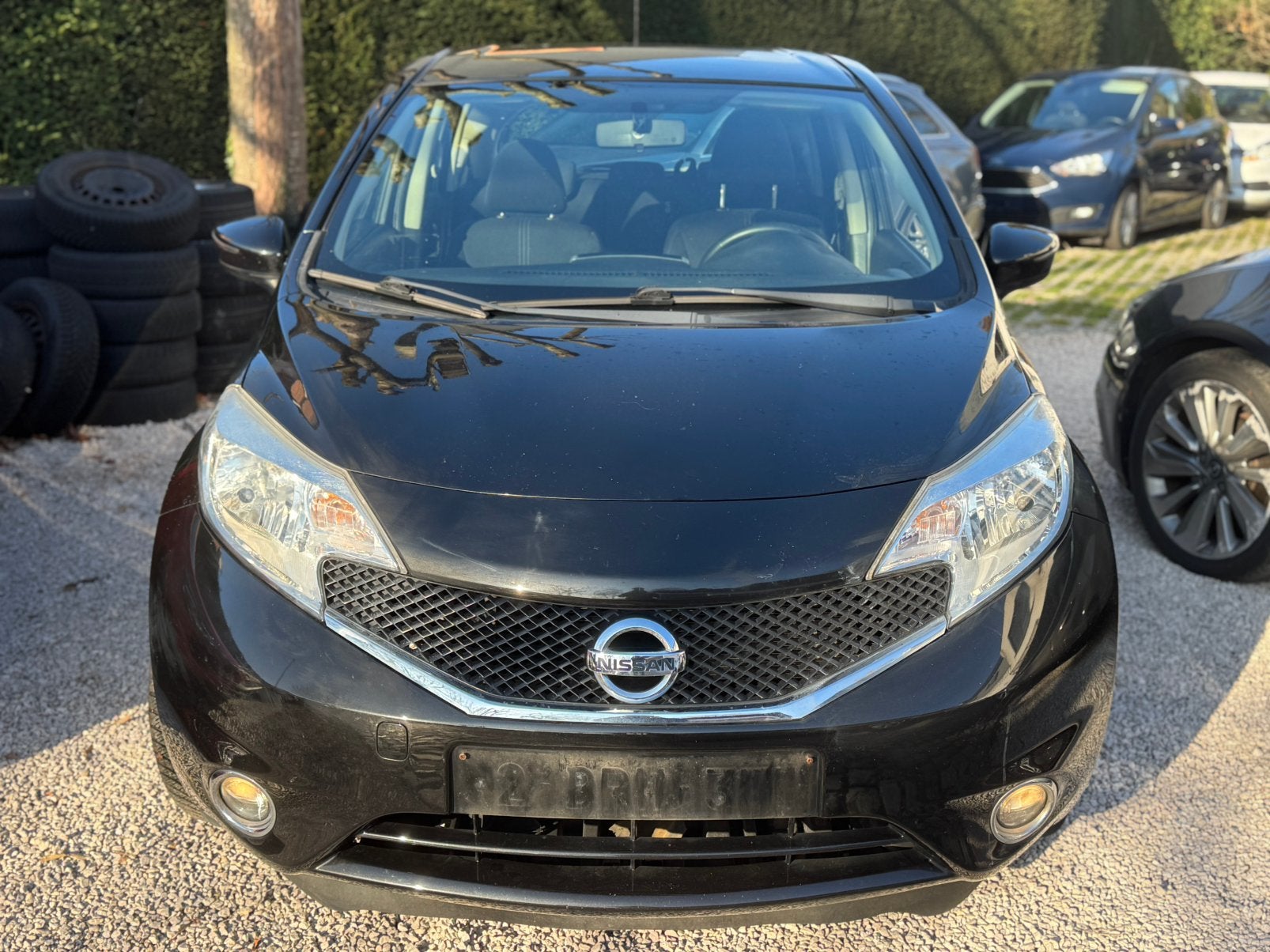Nissan Note 1.2i benzine - 2017*55000KM*Airco*GARANTIE!, Auto's, Voorwielaandrijving, Stof, Euro 6, Zwart