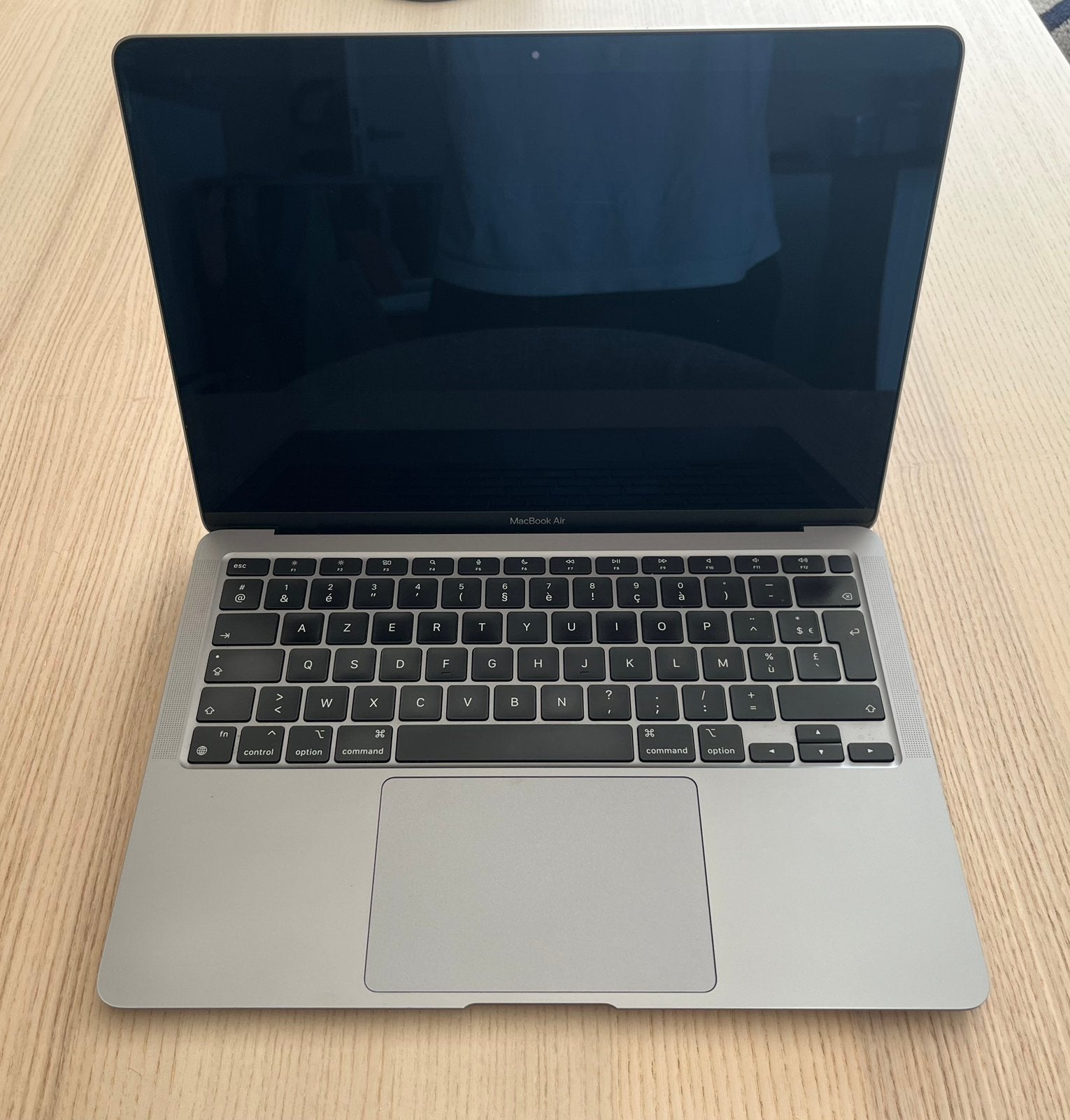 MacBook Air M1 13" 89% AZERTY, 256 GB, 8 GB, Ophalen of Verzenden, Zo goed als nieuw