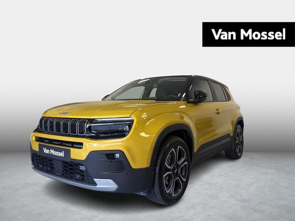 Jeep Avenger 54kWh Avenger, Stof, Gebruikt, Zwart, Geel