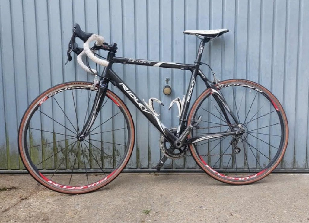 Ridley koersfiets, Ophalen