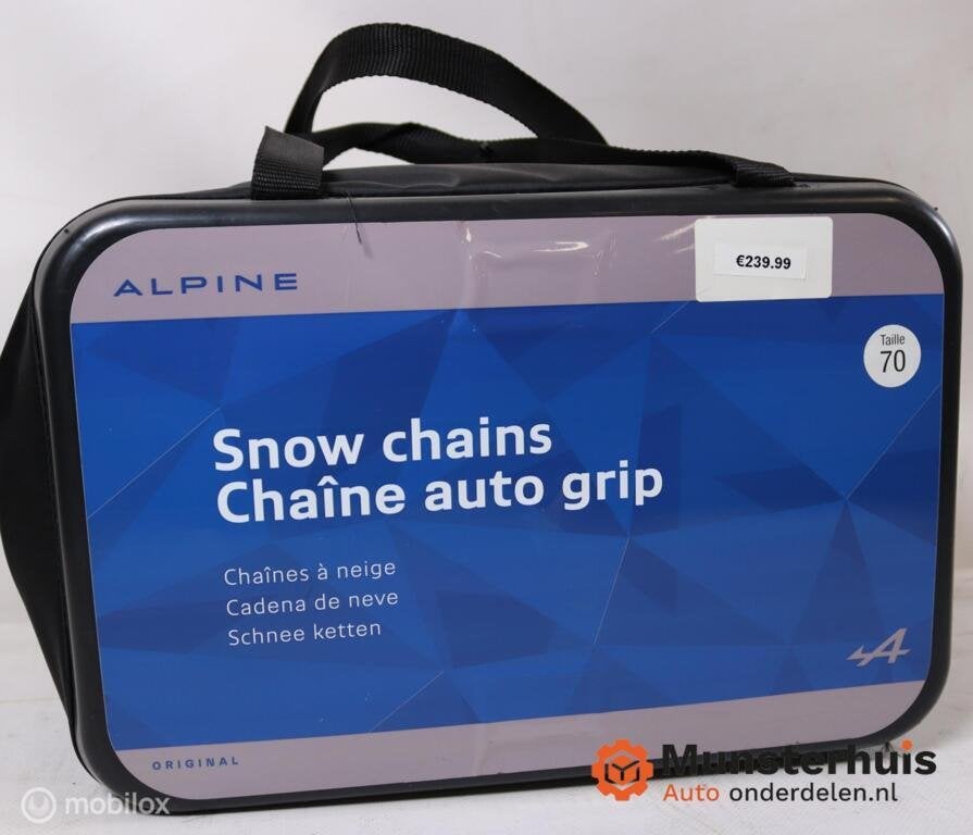 Sneeuwkettingen origineel Alpine A110 ('18->) 6020080058, Alpine, Nieuw, Ophalen of Verzenden