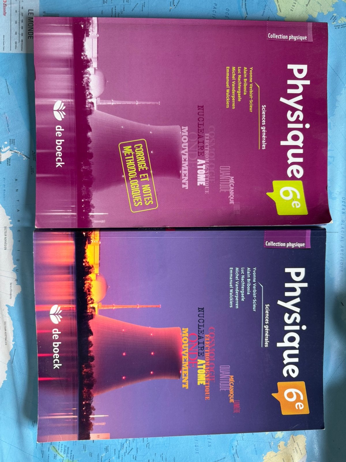 Lot de livre De boeck de sciense, Livres, Enlèvement ou Envoi, Comme neuf, Secondaire, Biologie