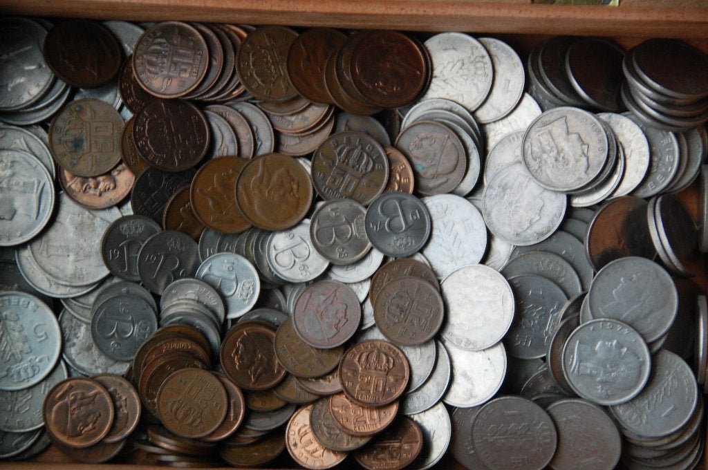 ruim 260 oude Belgische munten, Verzenden, Setje