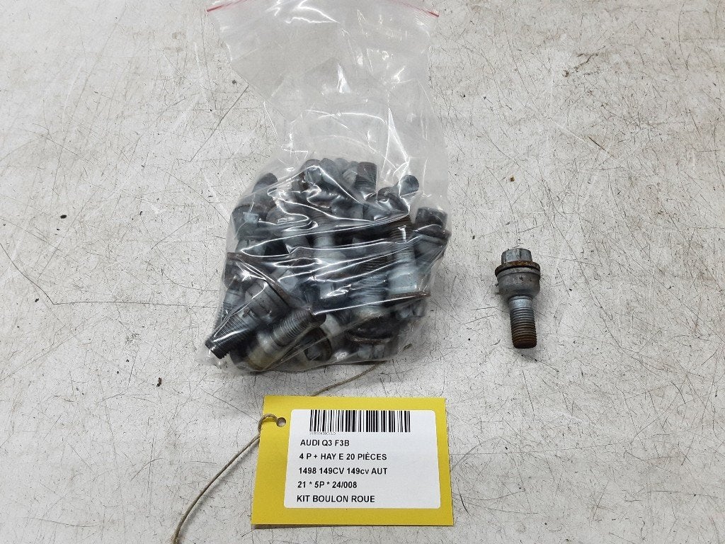 BOULONS DE ROUE Audi Q3 (F3B) (01-2018/06-2021), Auto-Union-Straße  1,
85057  Ingolstadt, DE, Info@audi.de, Audi, Utilisé