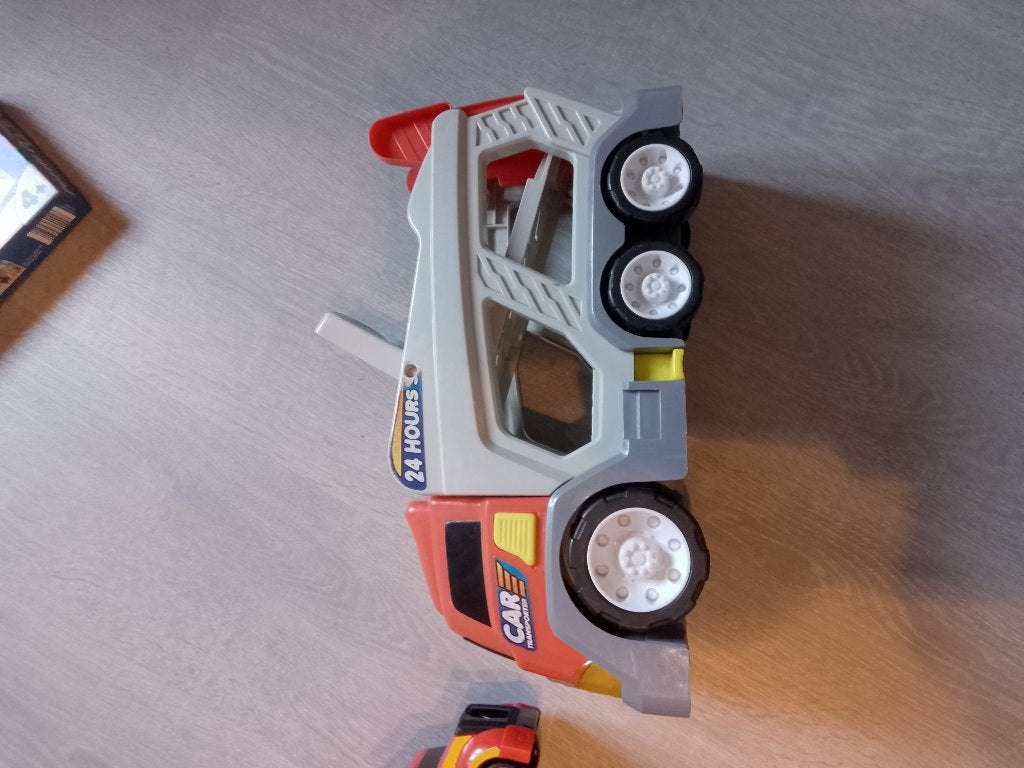 vrachtwagens voor autos op te zetten, Ophalen, Gebruikt