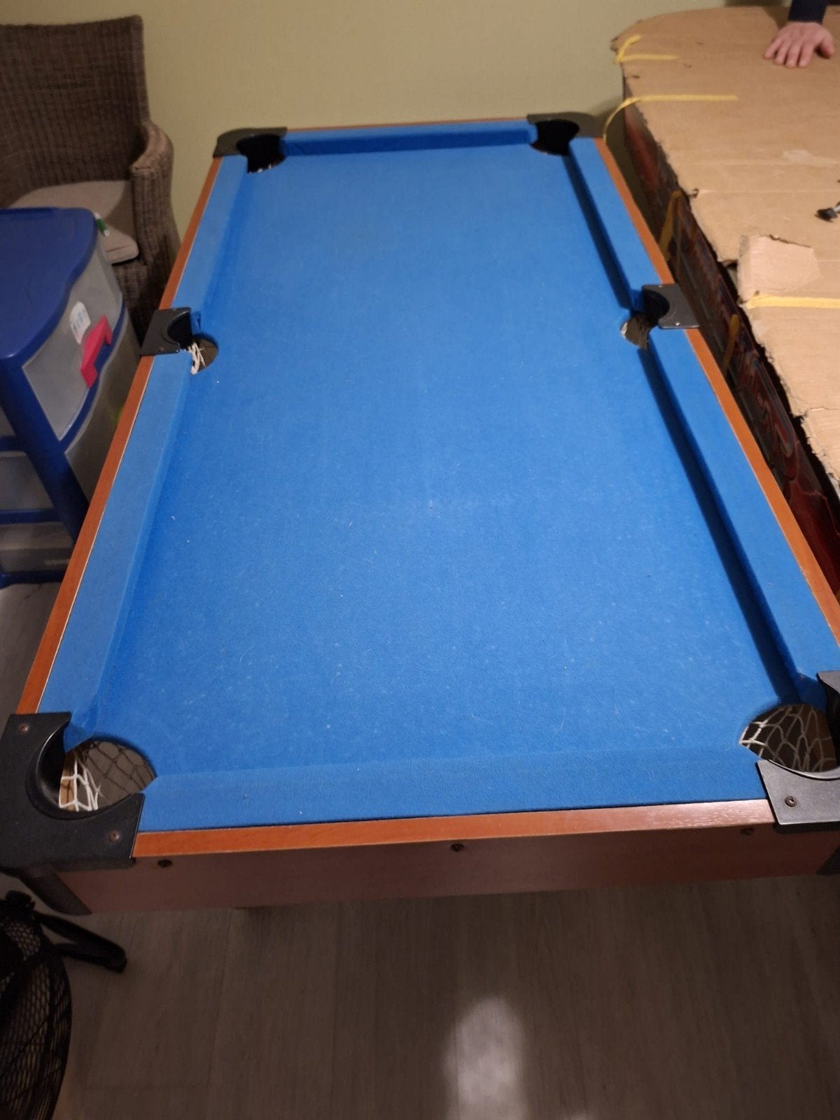 Pooltafel lengte 160cm, Sport en Fitness, Biljarten en Poolen, Ophalen, Pooltafel