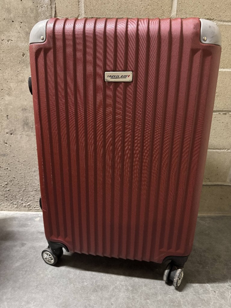 Travel One - 3 delige kofferset, Enlèvement, Utilisé, Plastique dur, Clé