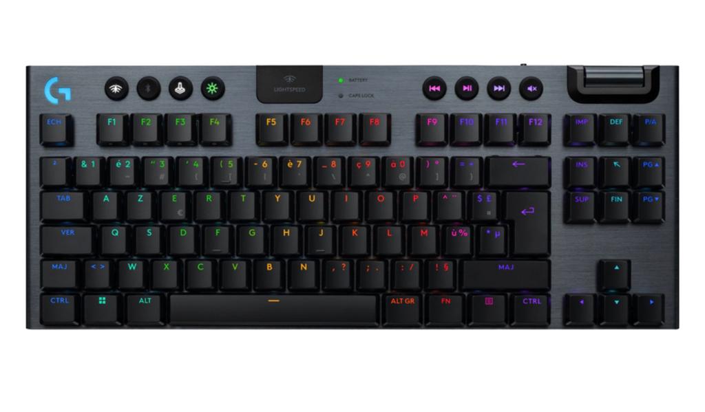 Logitech g915 X lightspeed TKL AZERTY, Computers en Software, Toetsenborden, Ophalen of Verzenden, Azerty, Zo goed als nieuw