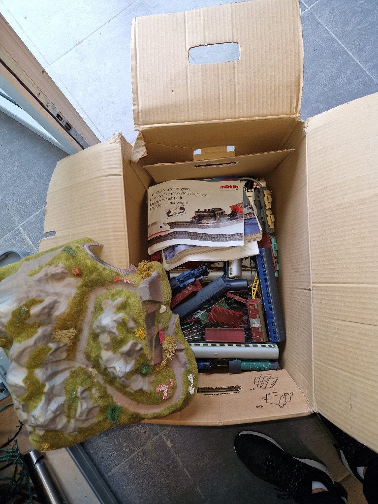 Marklin Treinen trein, Ophalen, Wisselstroom, Märklin, Gebruikt