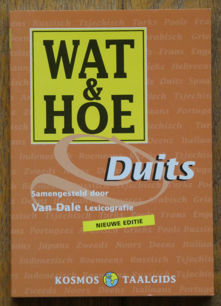 Wat & Hoe – Duits- Kosmos taalgids, Europa, Ophalen of Verzenden, Kosmos, Overige merken