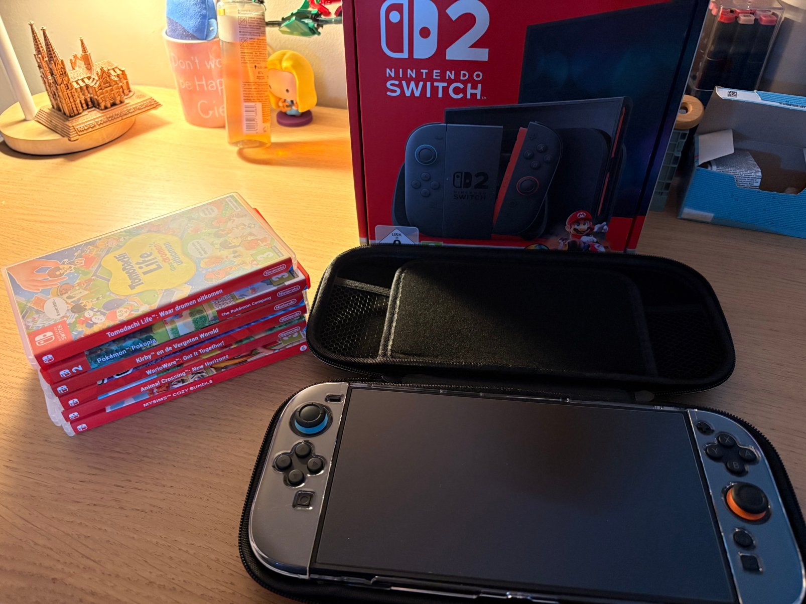 Nintendo switch 2 + 6 games, Enlèvement, Comme neuf