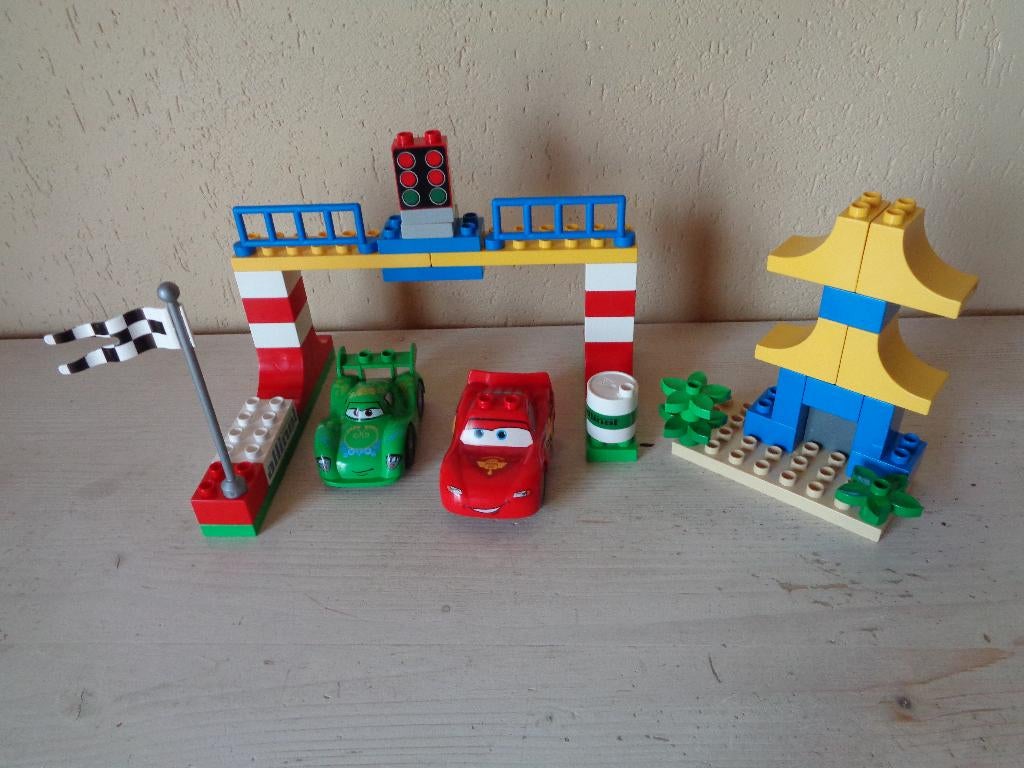 LEGO Duplo Cars 2 Tokyo Race – 5819, Ophalen of Verzenden, Gebruikt, Compleet, Duplo