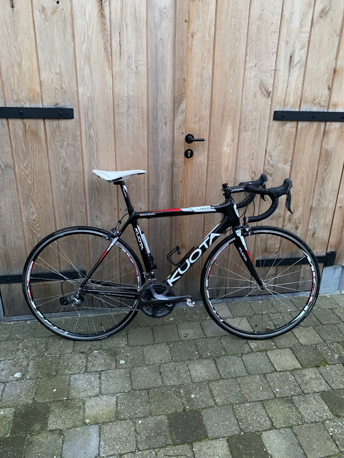 Koersfiets carbon maat 54 Kuota Shimano Ultegra racefiets, Ophalen, Zo goed als nieuw, Carbon