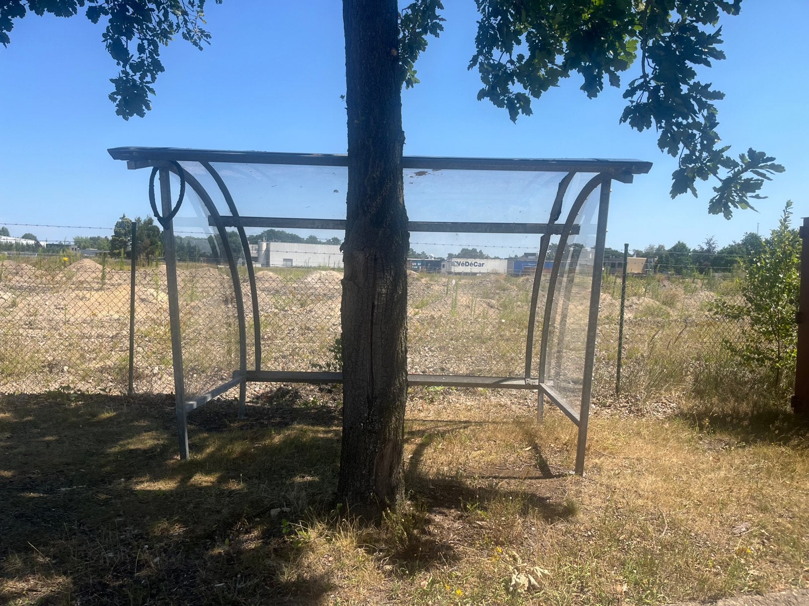 Gegalvaniseerde fietsenstalling / fietsenoverkapping – Falco, Ophalen, Gebruikt, Frame, Kunststof