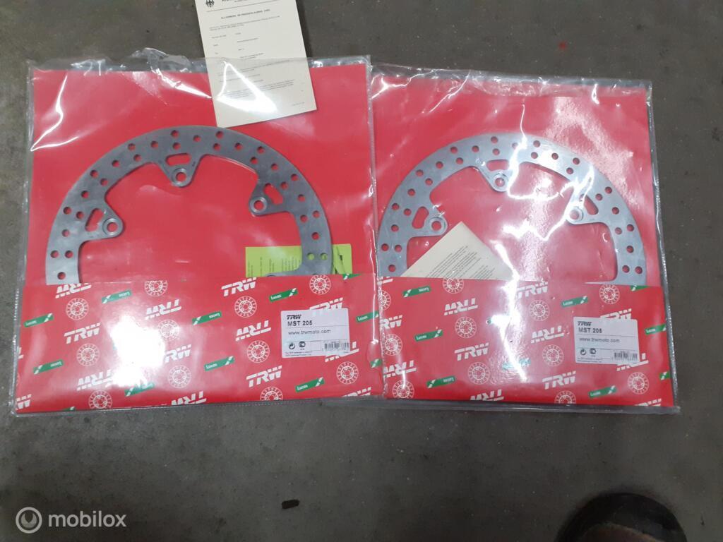 Nieuwe remschijven set TRW MST205 Triumph Tiger Honda CBR125, Motos, Neuf, Enlèvement ou Envoi, Factorystore.service@ducati.com