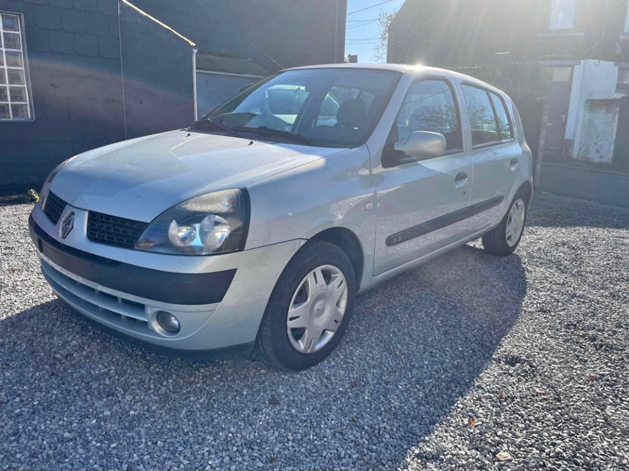 Renault Clio 2 1.2 Essence - 153 000 km, Autos, Argent ou Gris, Achat, Boîte manuelle, 5 portes