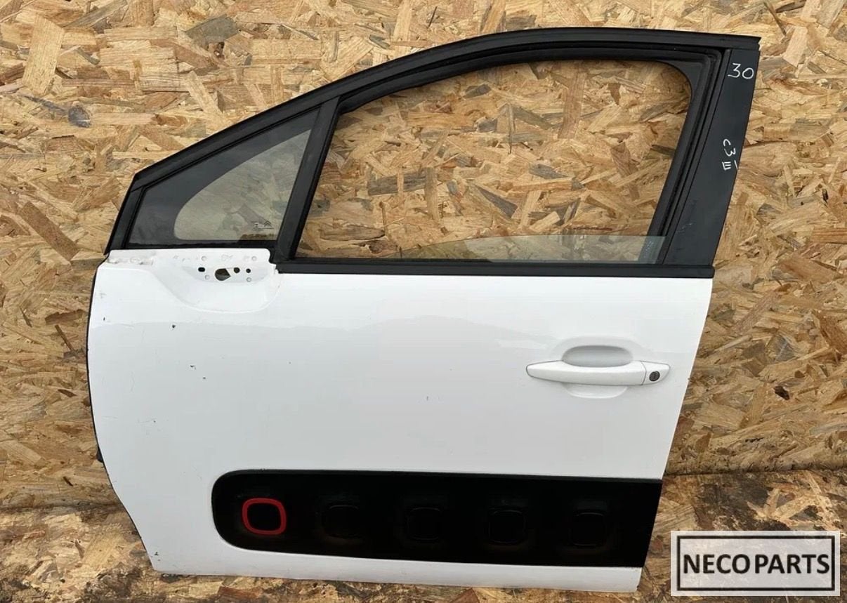 CITROEN C3 III PORTIER DEUR LINKS COMPLEET ORIGINEEL, Gebruikt, -, Ophalen of Verzenden, Achter