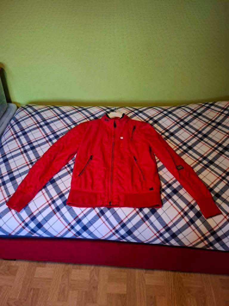 Rode zomerjas G-Star, Ophalen, G Star RAW, Gedragen, Rood