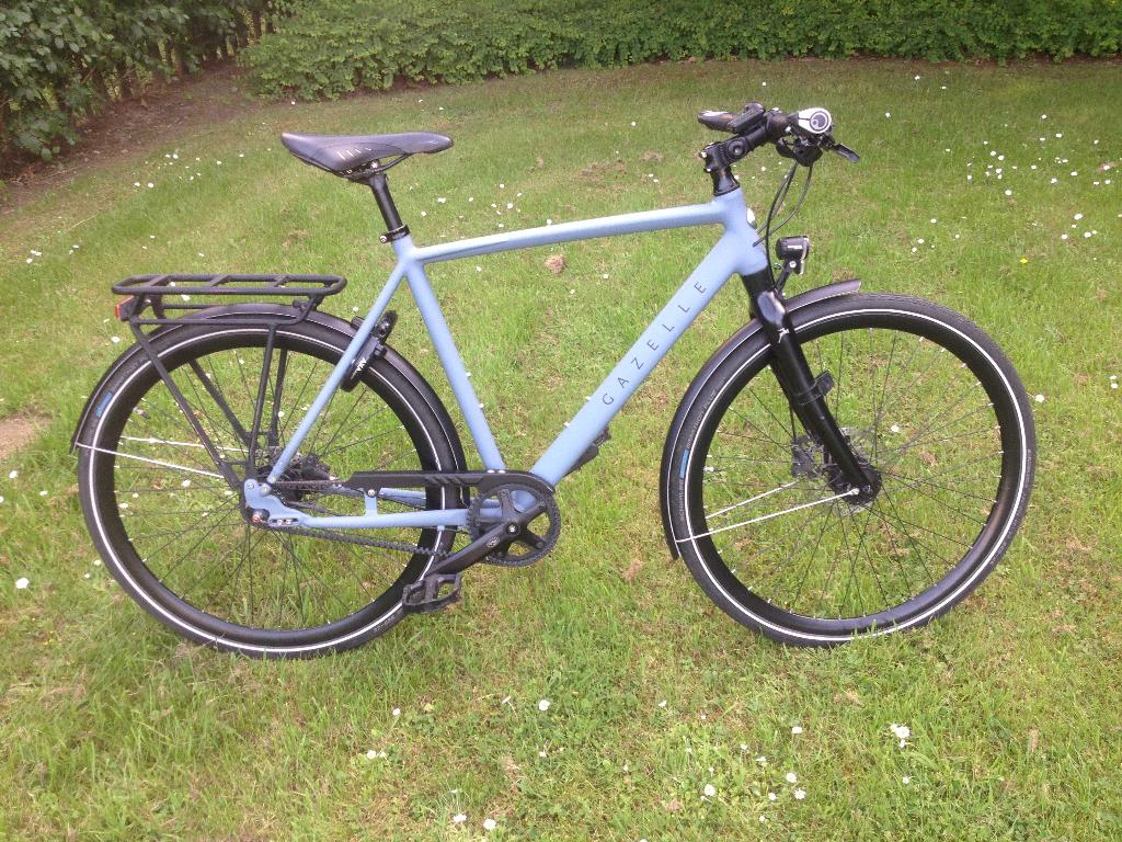 Gazelle Riemaandrijving/Alfine 8-naaf/nwpr 1499, Ophalen, Zo goed als nieuw, Gazelle, Versnellingen