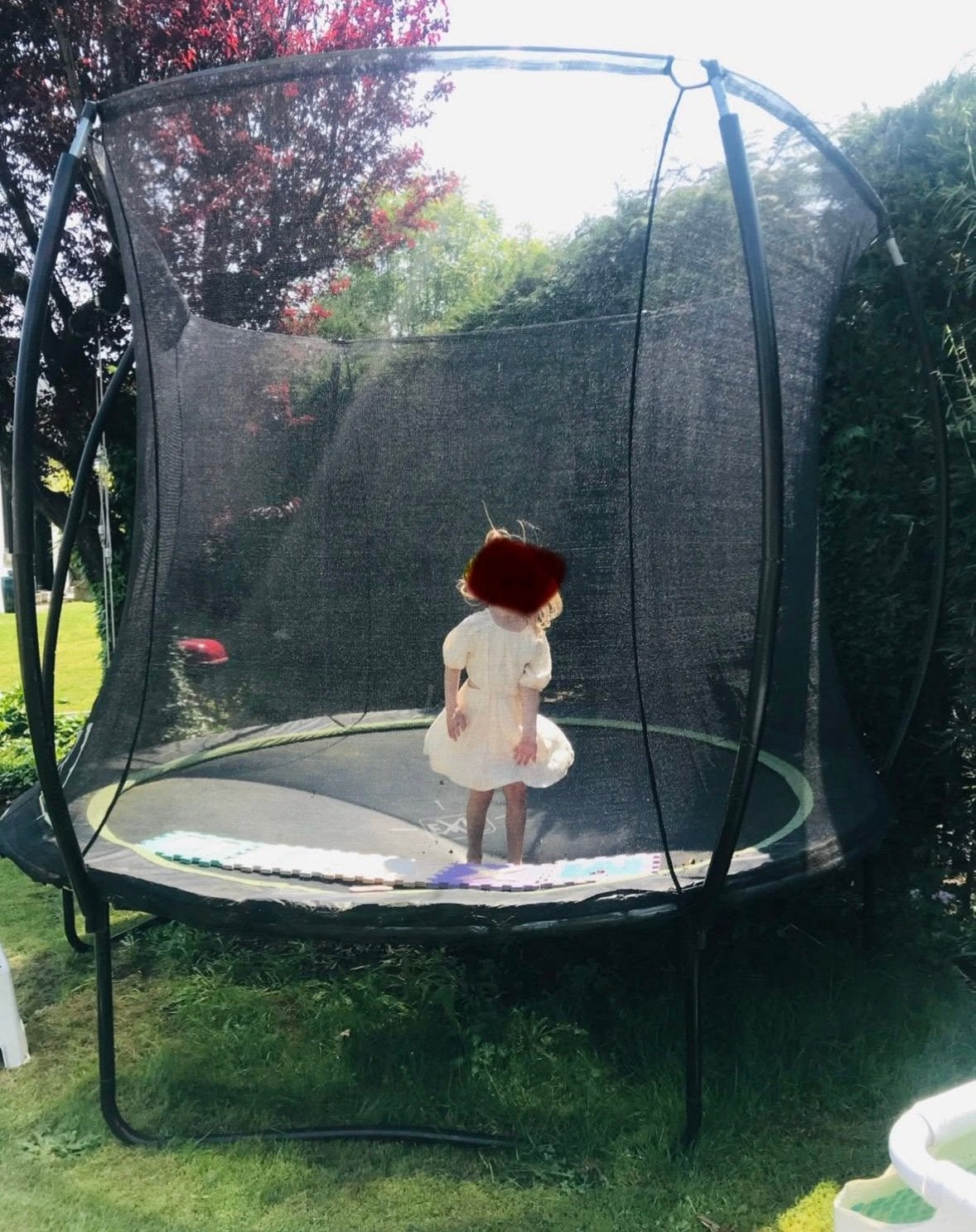 Gratis trampoline, Ophalen, Gebruikt
