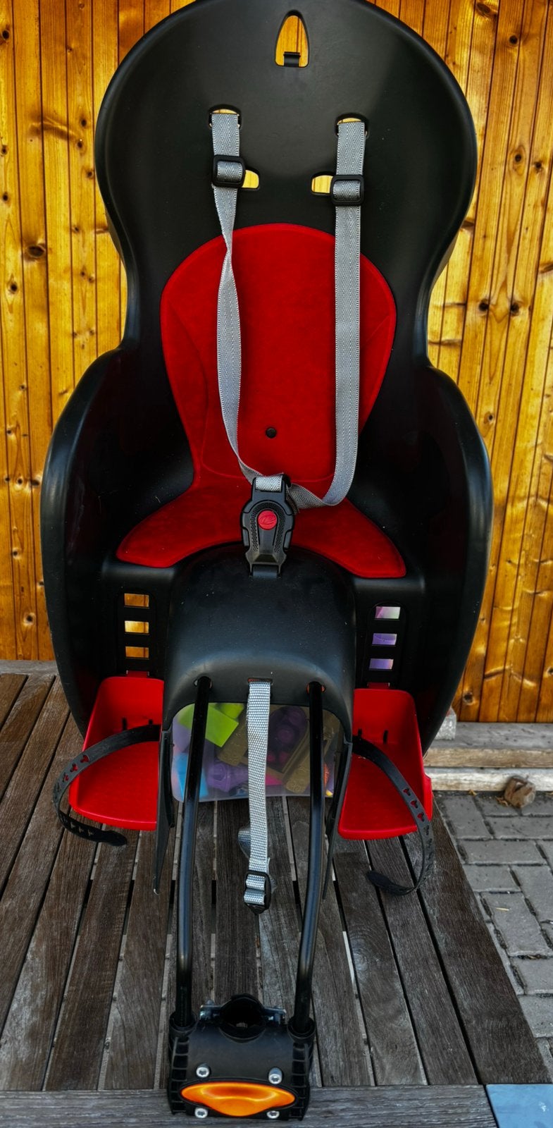 Kinderzitje Fiets - polisport wallaroo, Fietsen en Brommers, Ophalen, Zo goed als nieuw