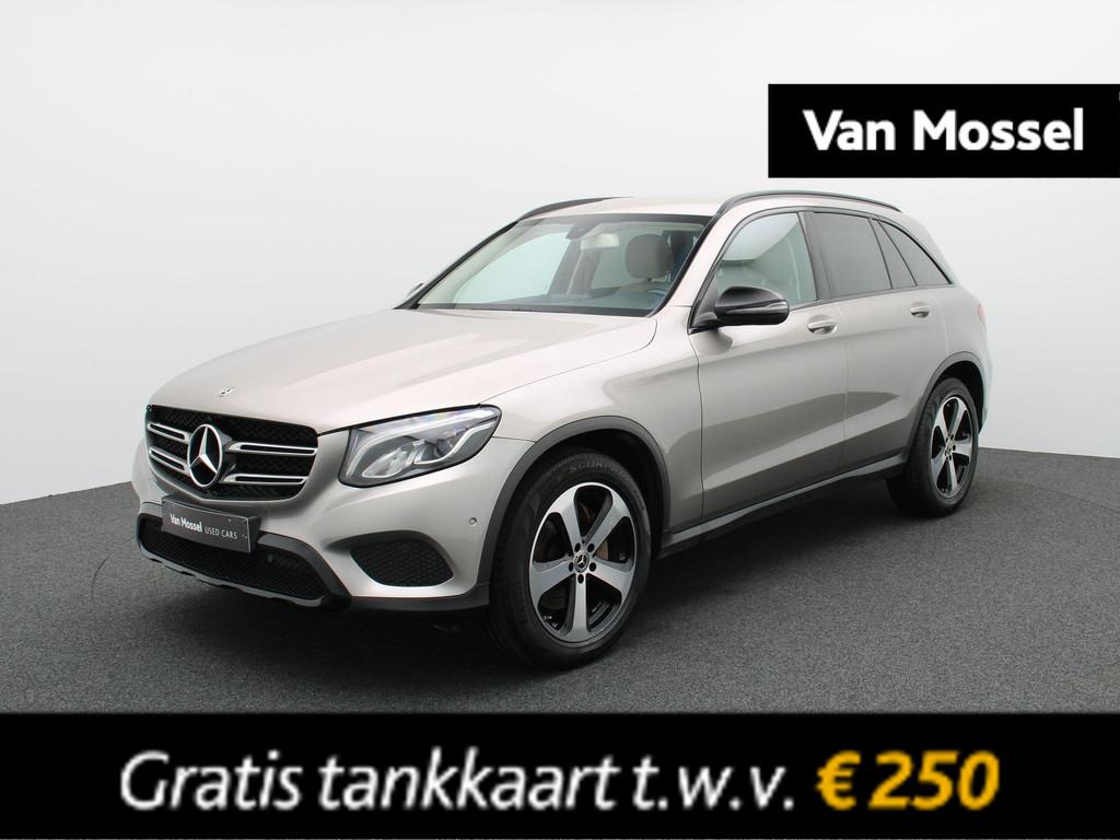 Mercedes-Benz GLC 250 4MATIC + LEDER + LED + TREKHAAK + 1Y U, Auto's, Automaat, Stof, Gebruikt, 4 cilinders
