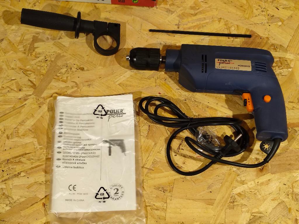 Foreuse à percussion Power Plus – Modèle POW 301S - NEUF., Doe-het-zelf en Bouw, Gereedschap | Boormachines, Ophalen, Nieuw, Boor- en Schroefmachine