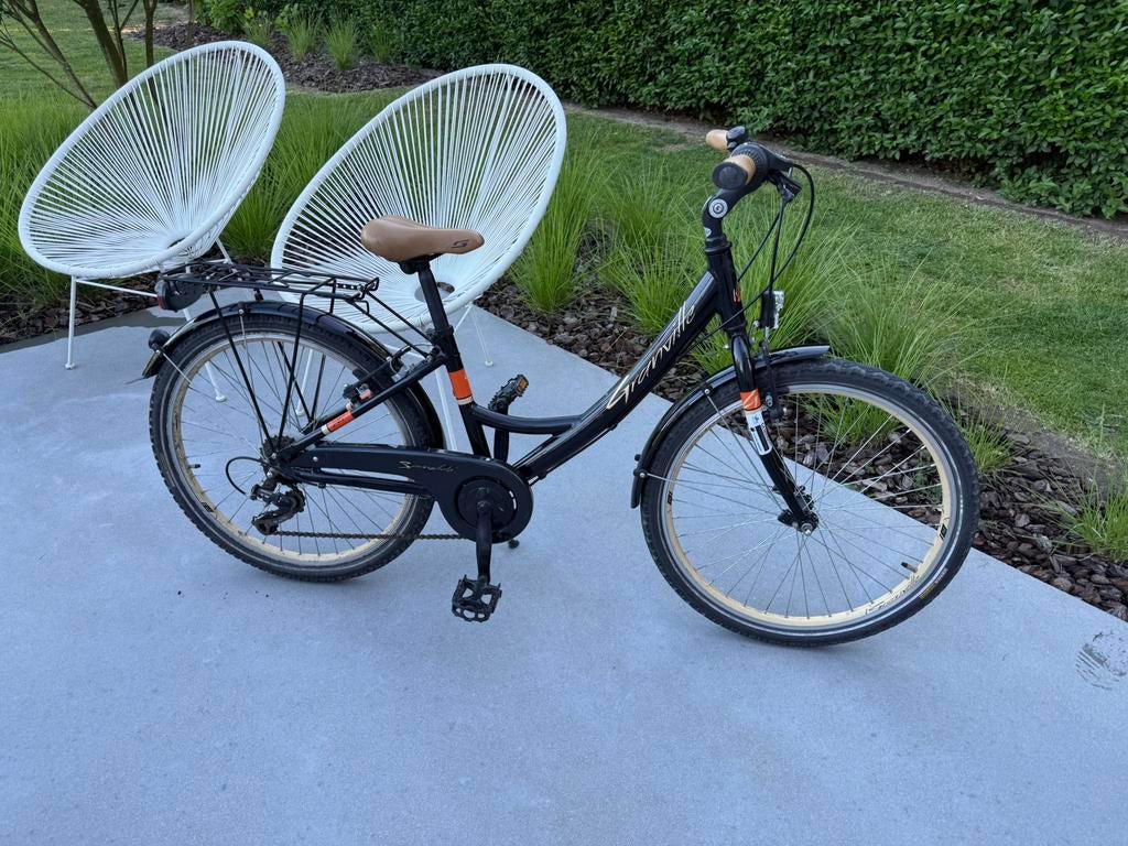 Granville meisjesfiets 24 inch, Fietsen en Brommers, Ophalen, Gebruikt, 24 inch, Versnellingen
