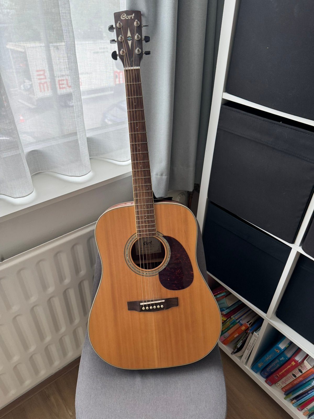 Semi-akoestische gitaar van Cort - Earth100F NS, Muziek en Instrumenten, Ophalen, Gebruikt, Klassieke of Spaanse gitaar, Met (piezo-)element