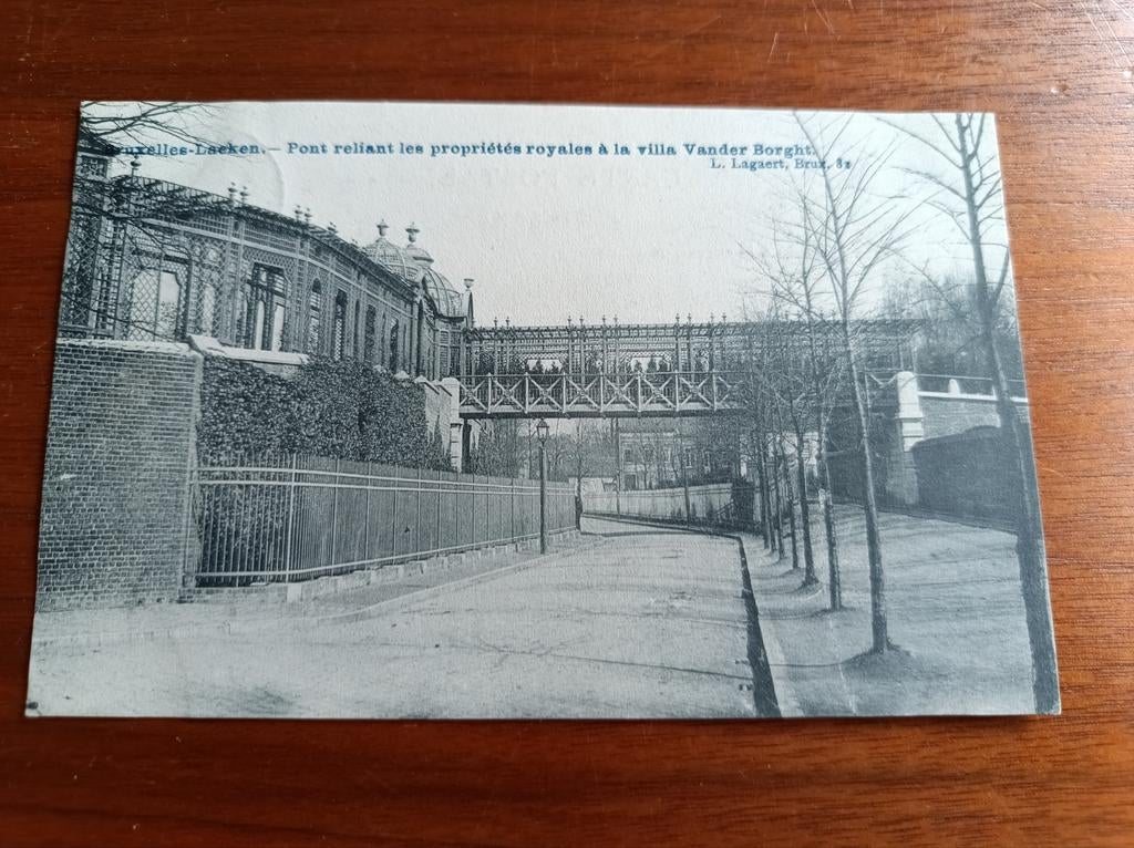 Laken de brug aan villa Vanderborght, Ophalen of Verzenden