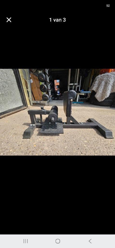 Sissy squat, Ophalen, Gebruikt, Buik