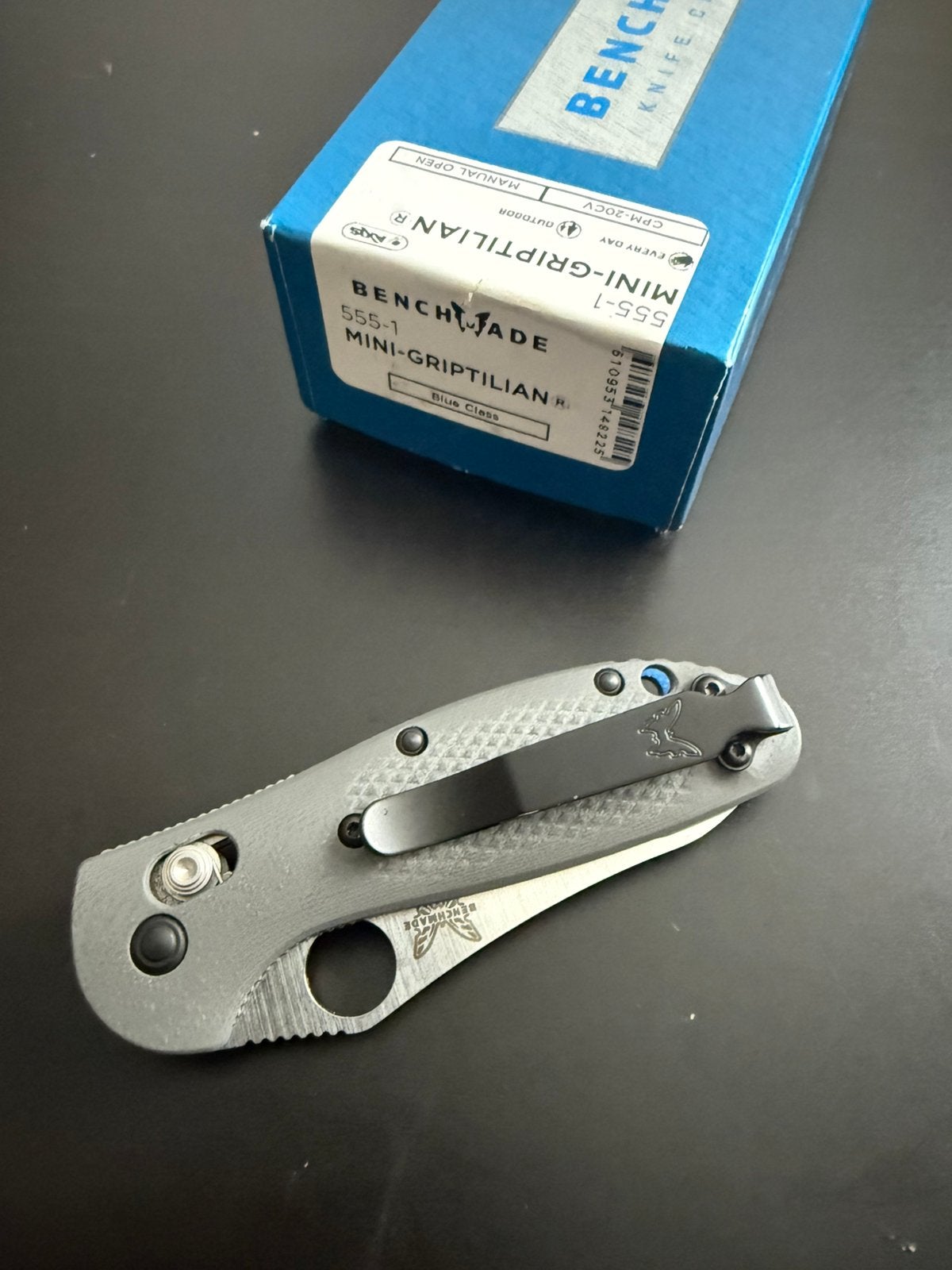 Benchmade mini griptilian g10, Enlèvement, Comme neuf
