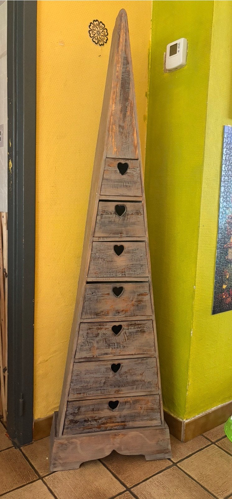 Meuble pyramide à tiroir, Enlèvement, Comme neuf