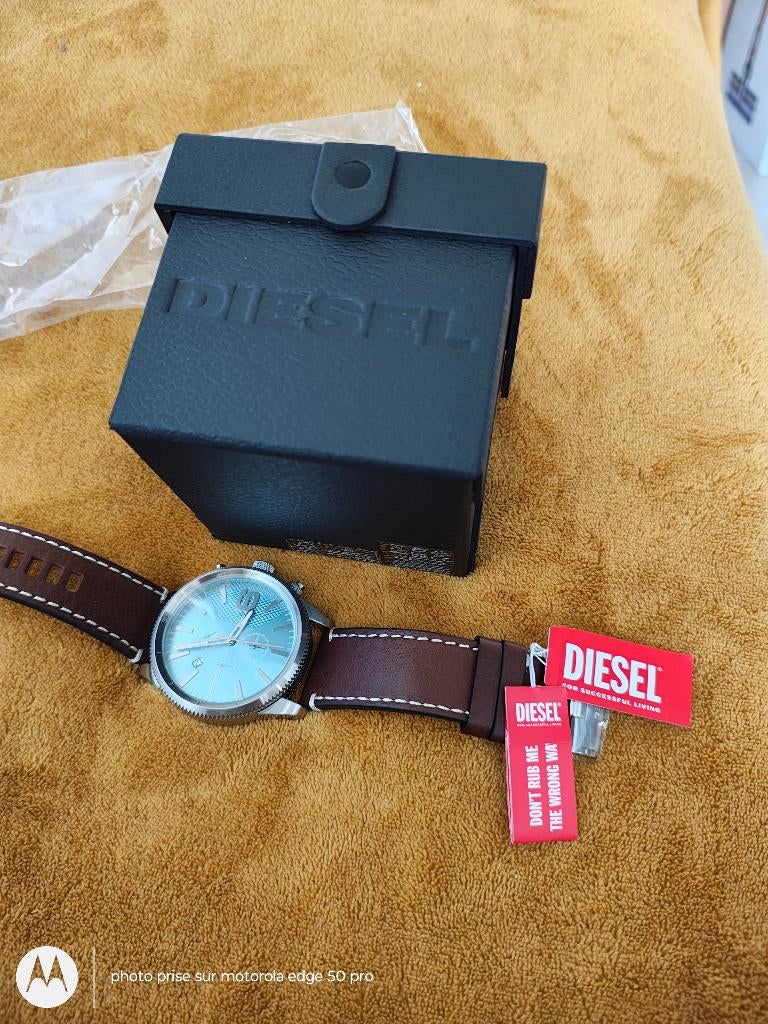 Montre homme Diesel neuve, Bijoux, Sacs & Beauté, Enlèvement ou Envoi, Neuf