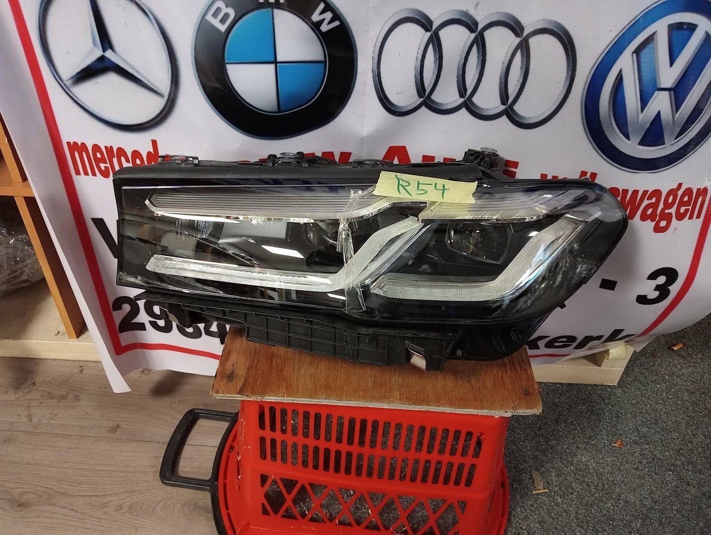 BMW 5 Serie G30 G31 KOPLAMP LCI VOL LED LINKS 5A388C7-04, -, Utilisé, -, Enlèvement ou Envoi