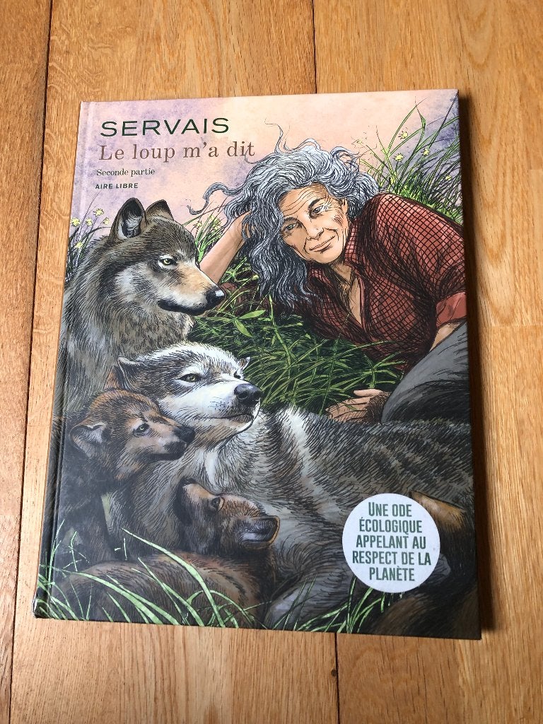 SERVAIS - LE LOUP M'A DIT, Livres, Enlèvement ou Envoi, Utilisé