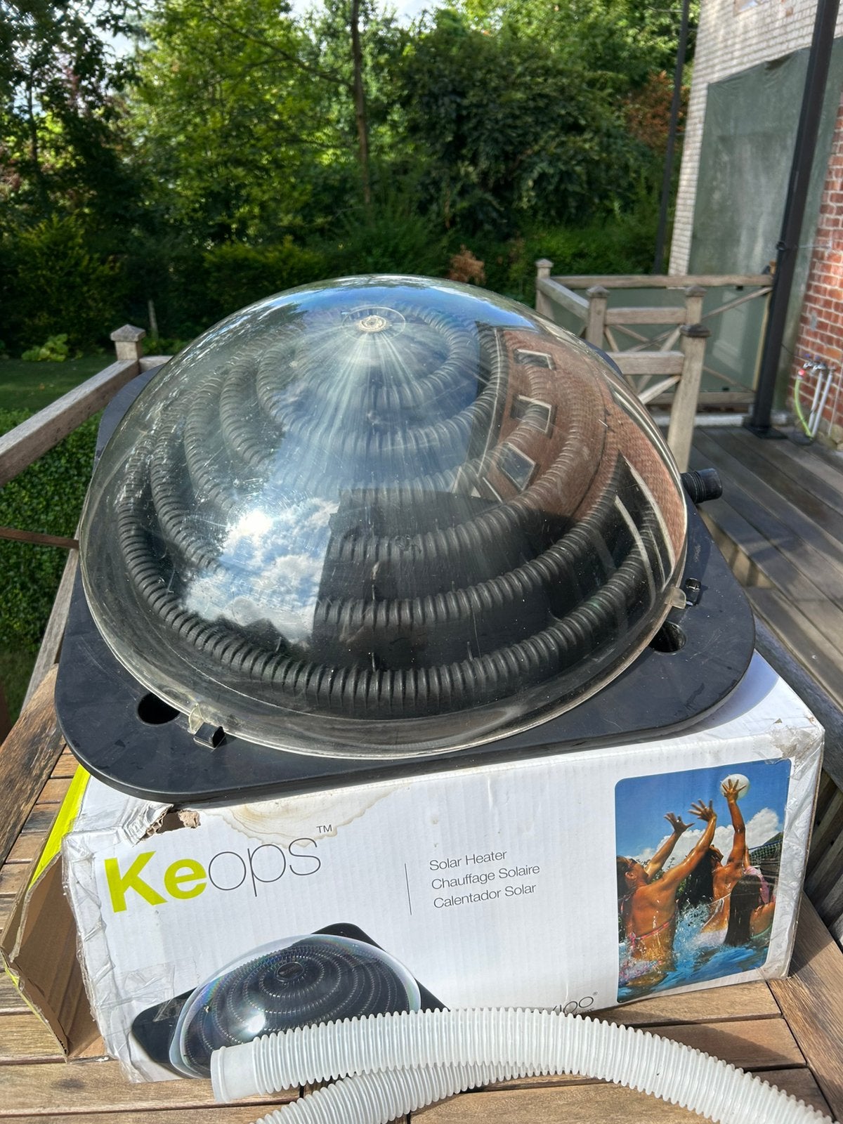 Keops chauffage solaire, Jardin & Terrasse, Enlèvement, Comme neuf, Chauffage