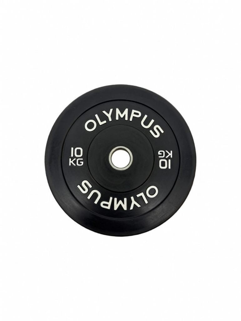 OLYMPUS - Bumper Plates 10kg - 2 stuks, Enlèvement, Neuf, Jambes, Plaques d'haltères